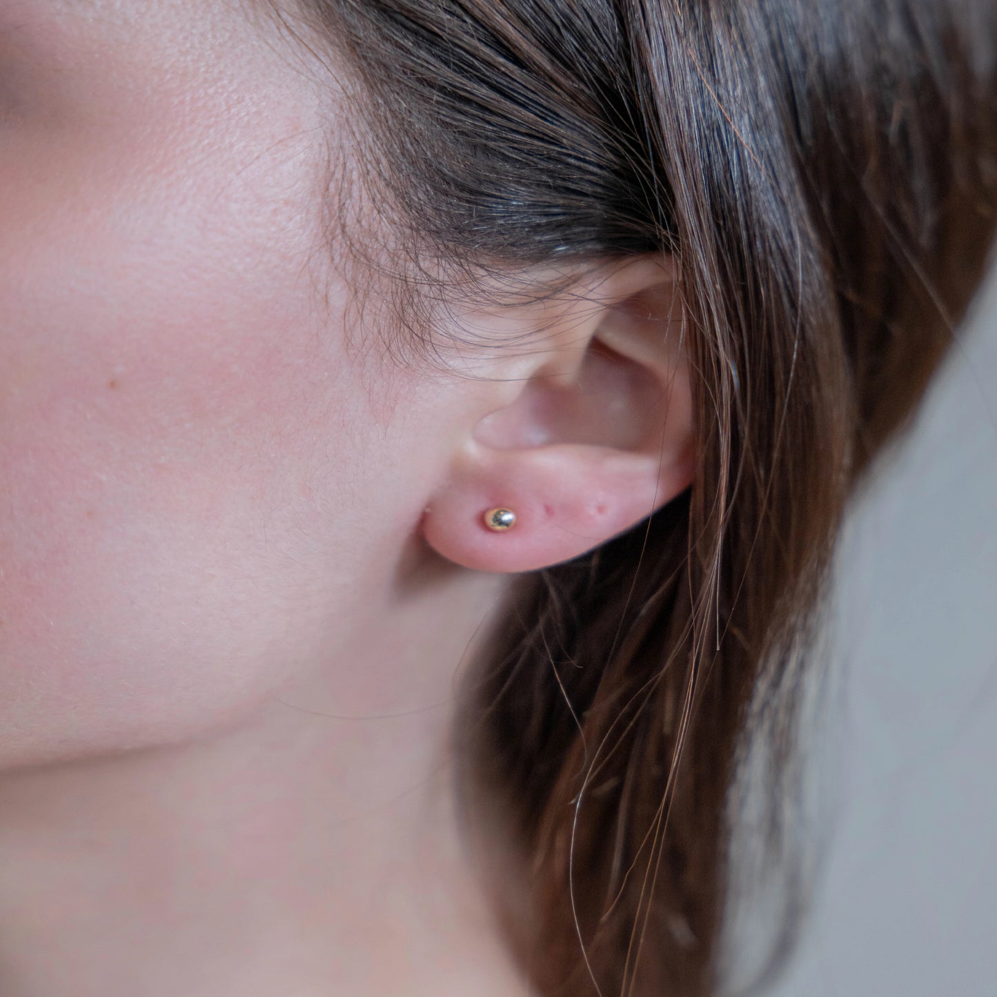 4mm Ball Stud Earrings