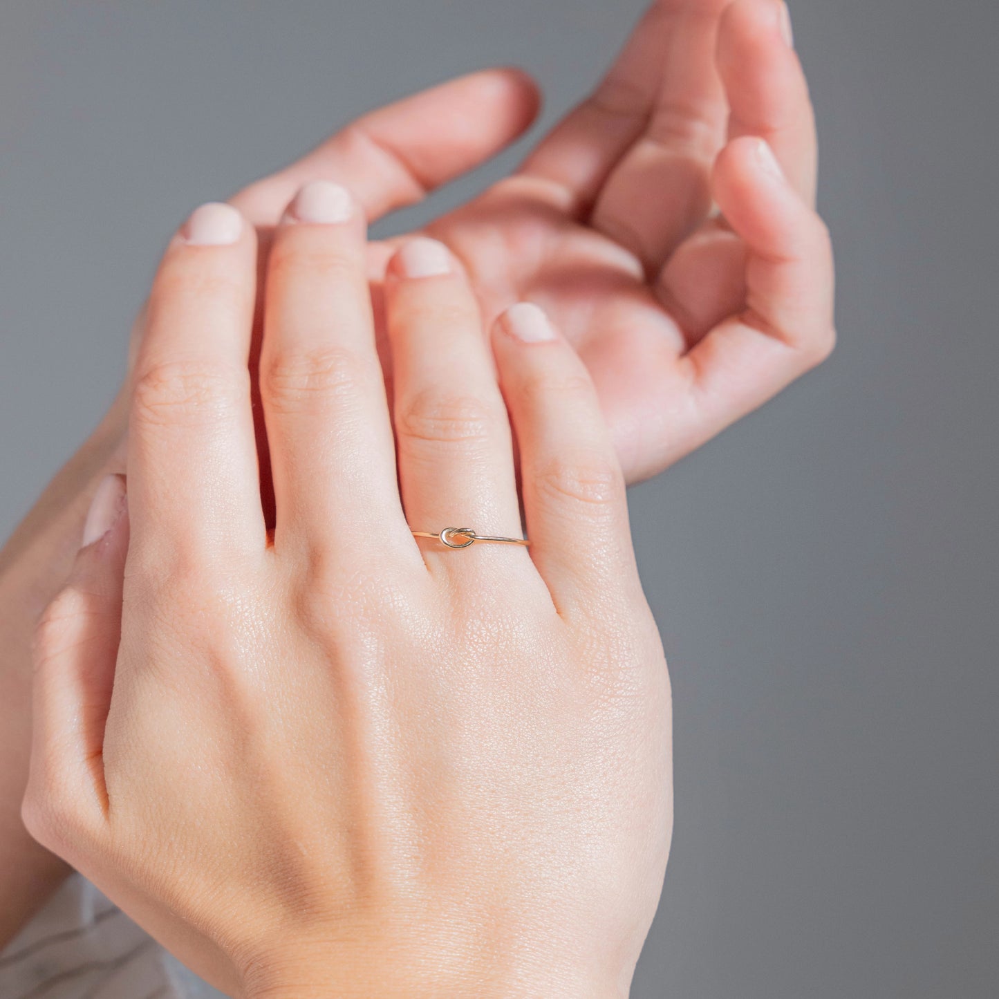 Gold Pretzel Ring