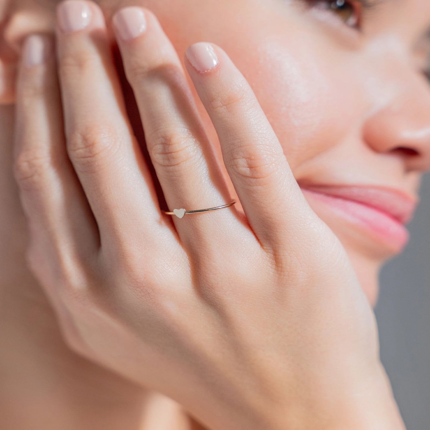 Gold Heart Ring