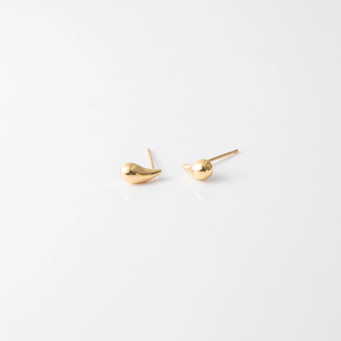 Teardrop Stud Earrings