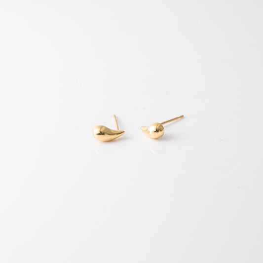 Teardrop Stud Earrings