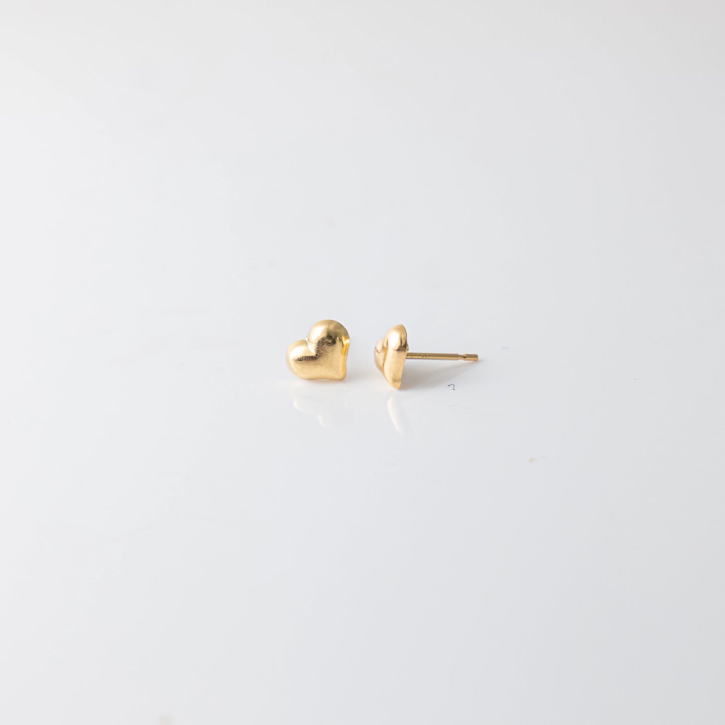 Heart Stud Earrings